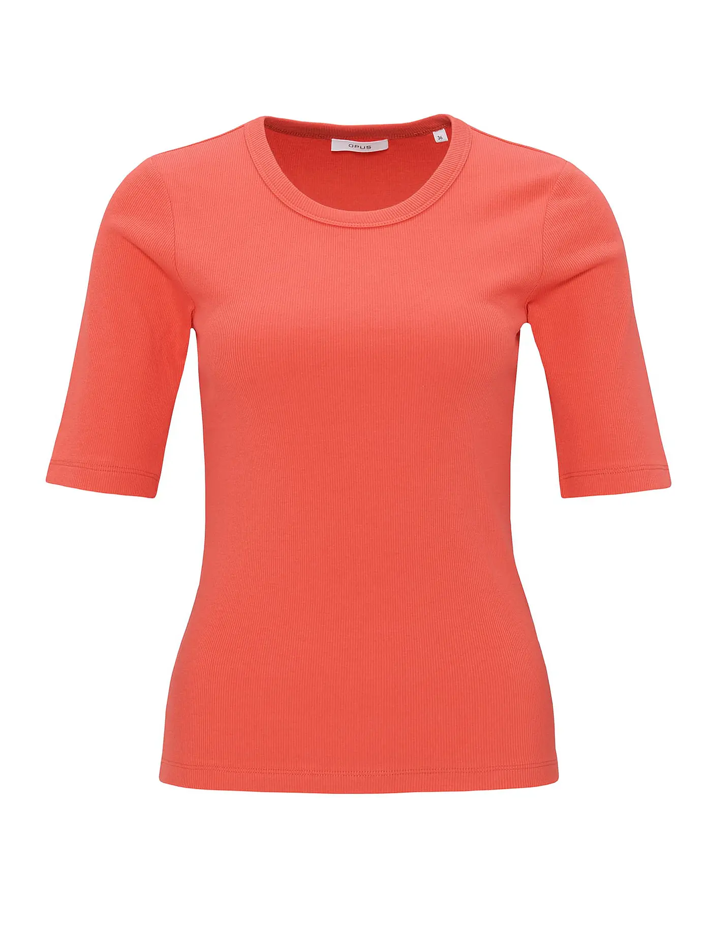 OPUS | T-Shirt SUSTAFA | rot